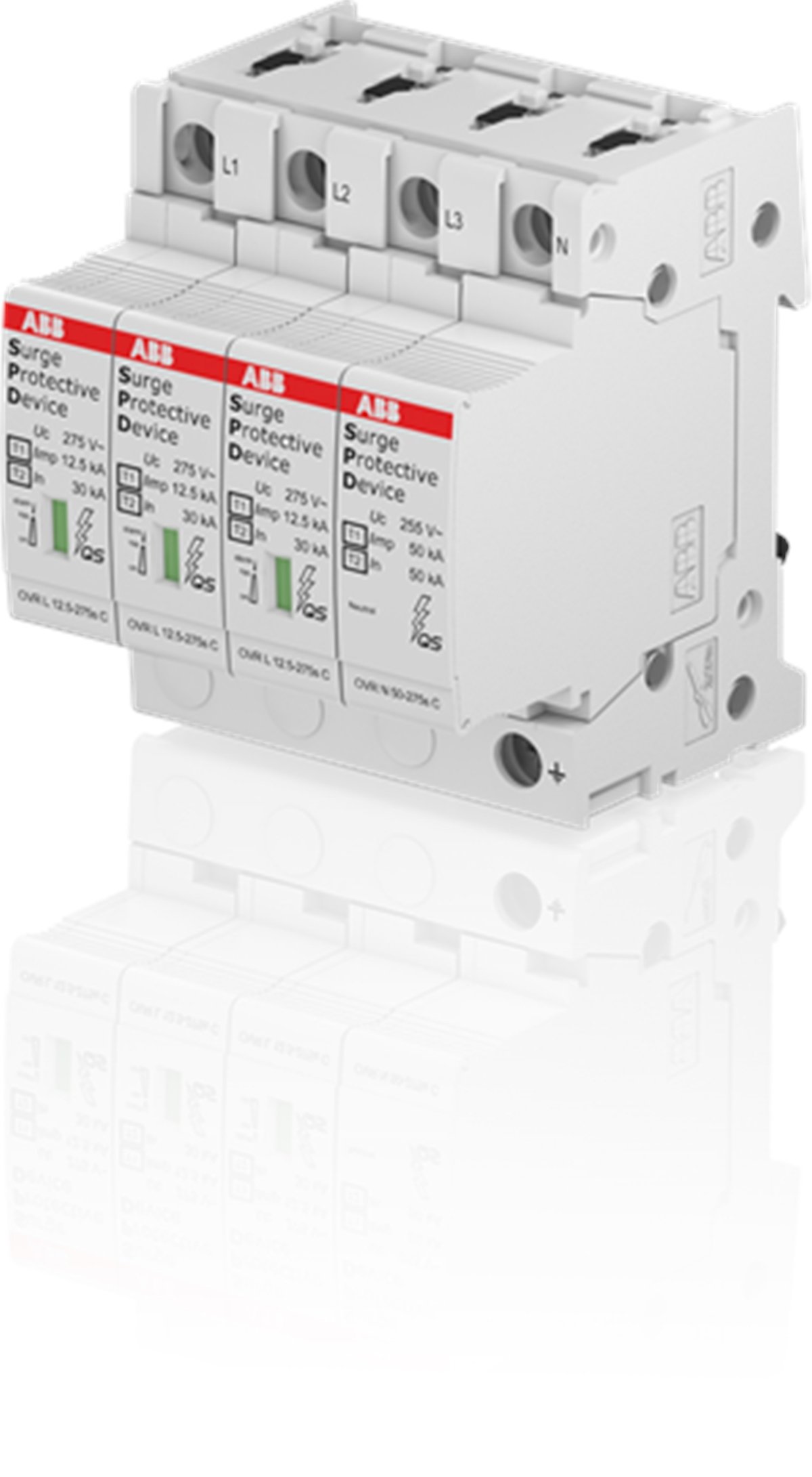 OVR T1-T2 3N 12.5-275s P QS,Tip 1+2(B+C) Parafudur buyukelektromarket.com ABB