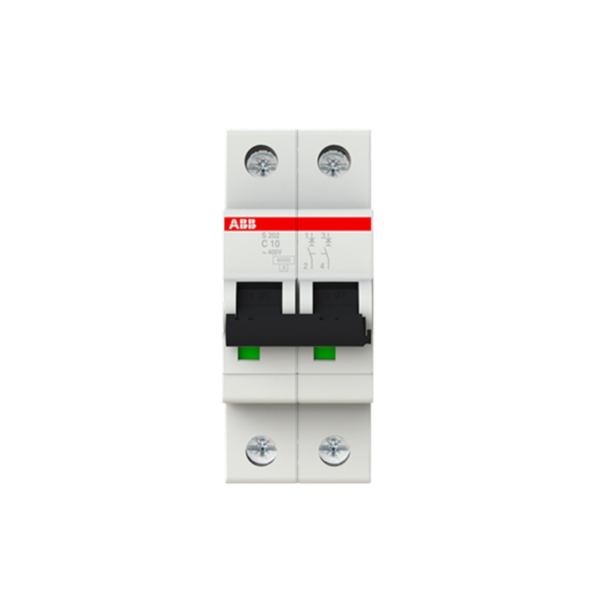 S 202-C 10 2*10A 6kA C Tipi Otomatik Sigorta buyukelektromarket.com ABB