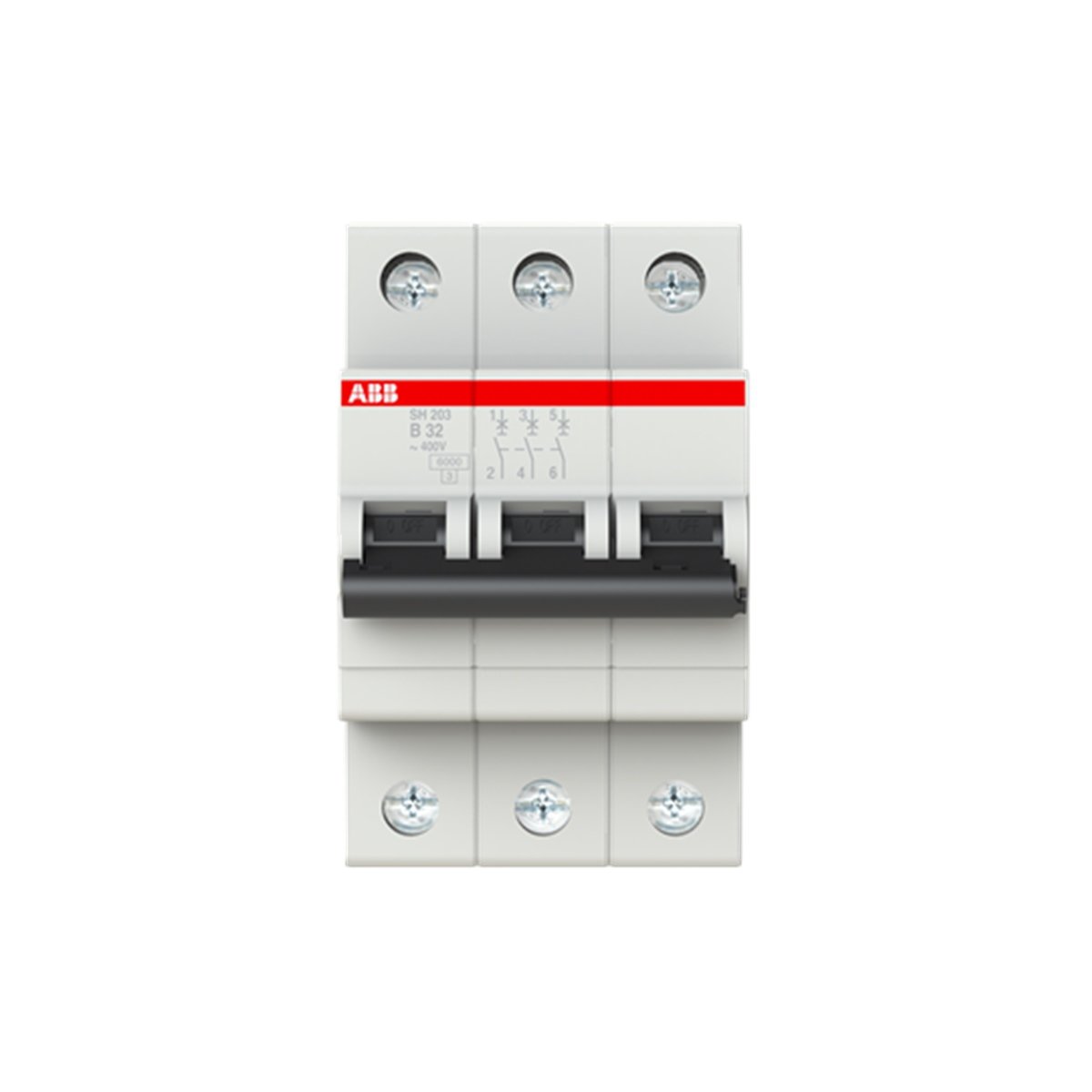 SH 203-B 32 3*32A 6kA B Tipi Otomatik Sigorta buyukelektromarket.com ABB