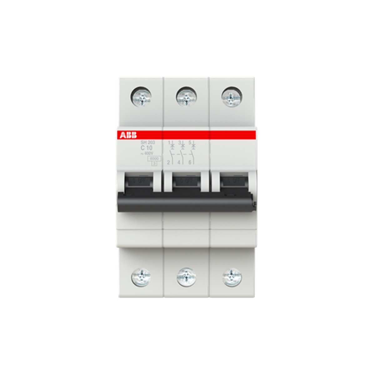 SH 203-C 10 3*10A 6kA C Tipi Otomatik Sigorta buyukelektromarket.com ABB