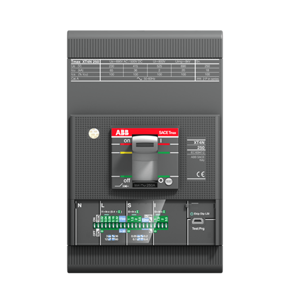 XT4S 250 Ekip I In=250A 3p F F buyukelektromarket.com ABB