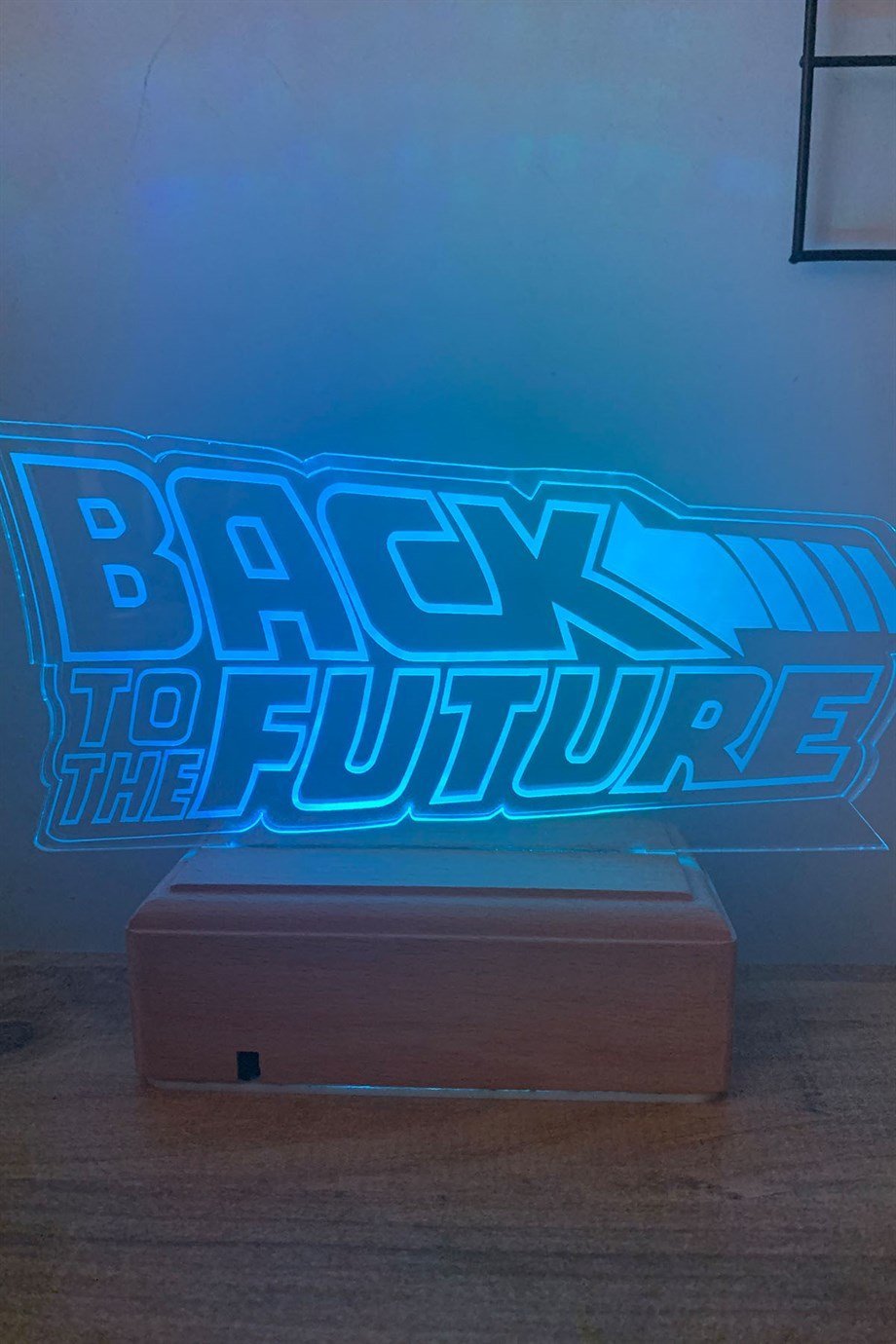 Back To The Future Hediye 16 Renk Gece Lambası