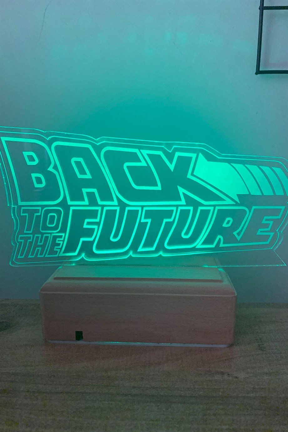 Back To The Future Hediye 16 Renk Gece Lambası