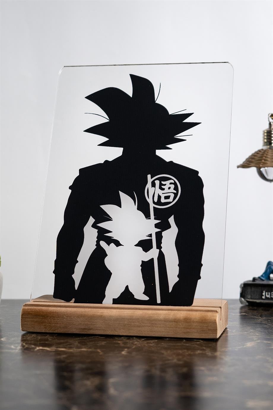 Dragon Ballz Ev Dekoru Goku Anime Severlere Hediyelik Masa Süsü