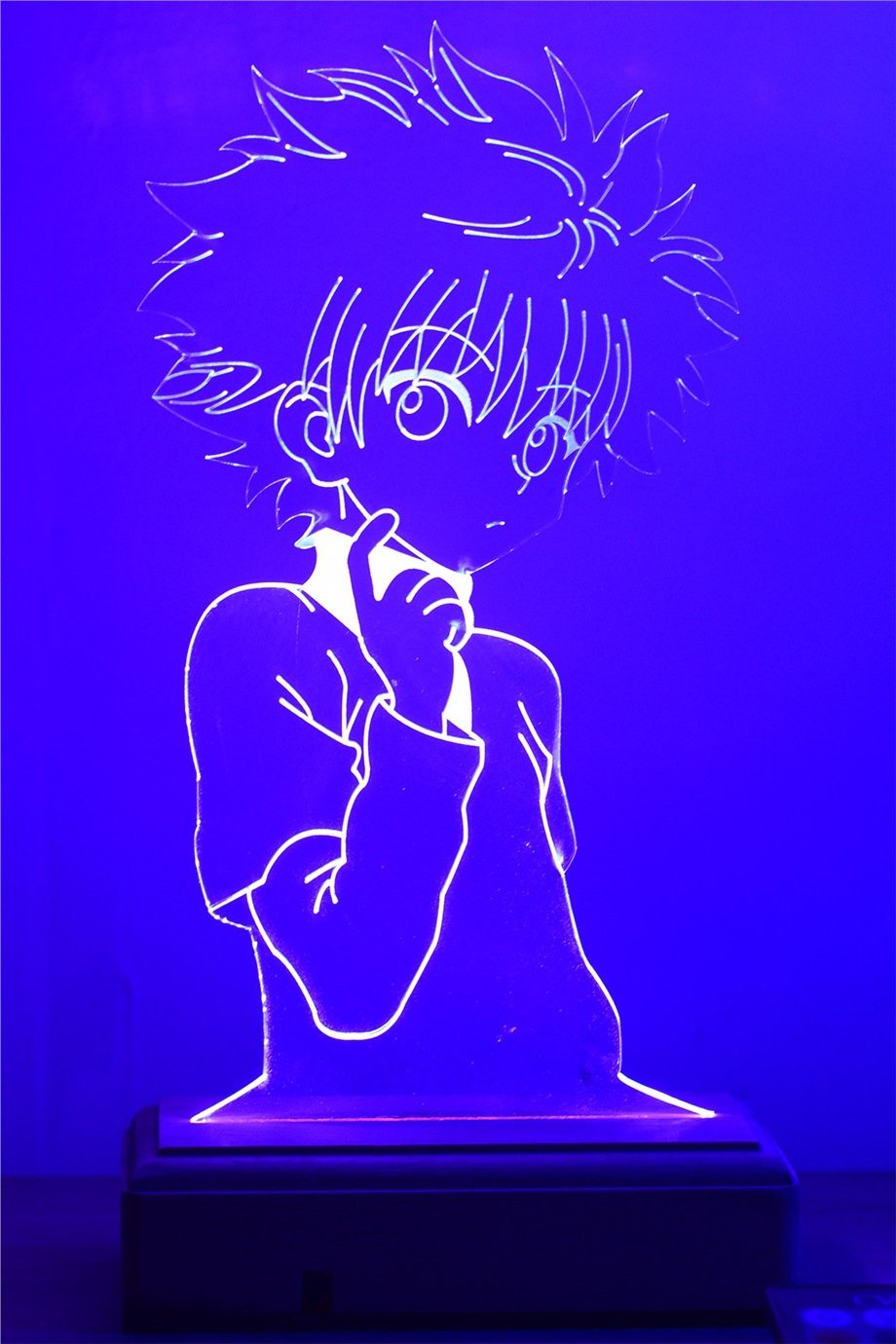 Hunter x Hunter Killua 16 Renk Gece Lambası