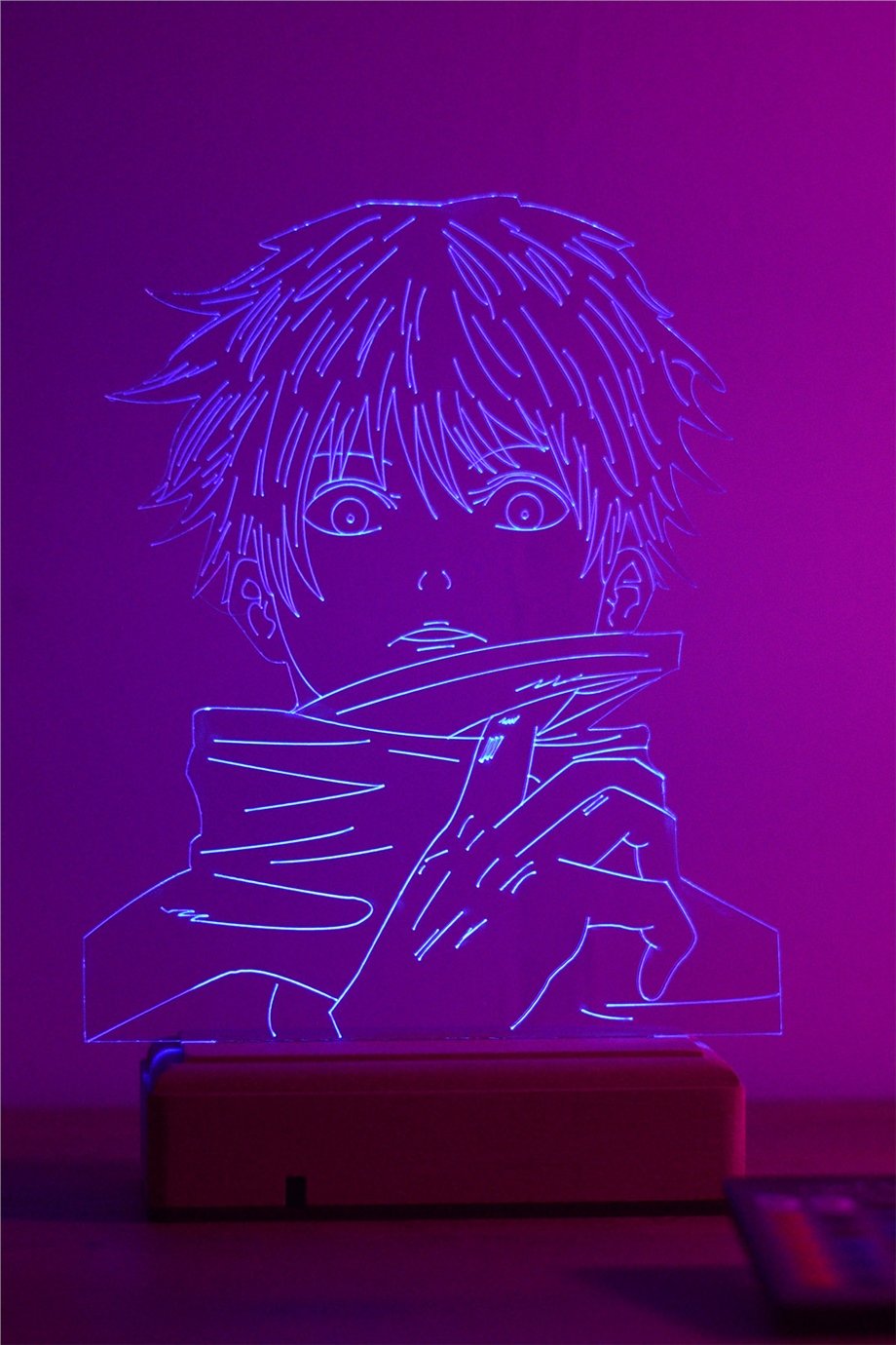 Jujutsu Kaisen Satoru Gojo 16 Renk Gece Lambası