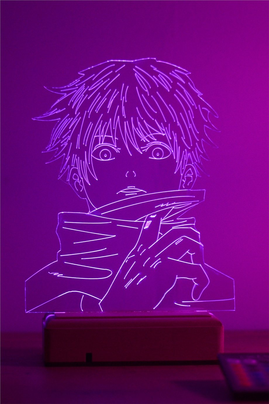 Jujutsu Kaisen Satoru Gojo 16 Renk Gece Lambası