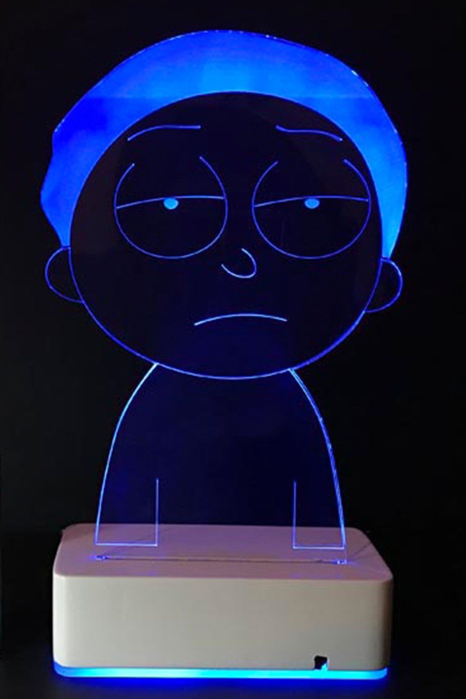 Rick And Morty - Morty 3D 16 Renk Dekoratif Lamba