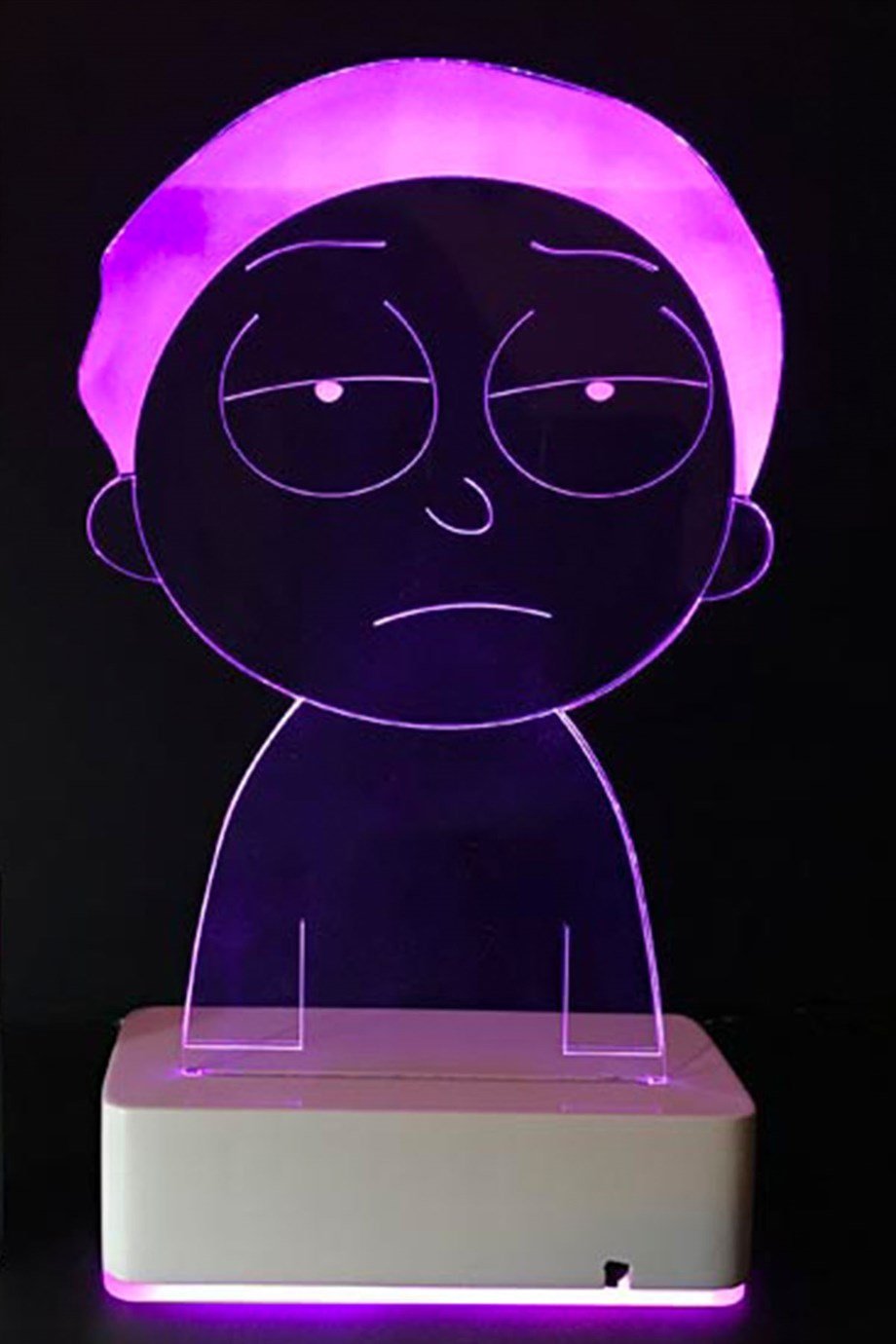 Rick And Morty - Morty 3D 16 Renk Dekoratif Lamba