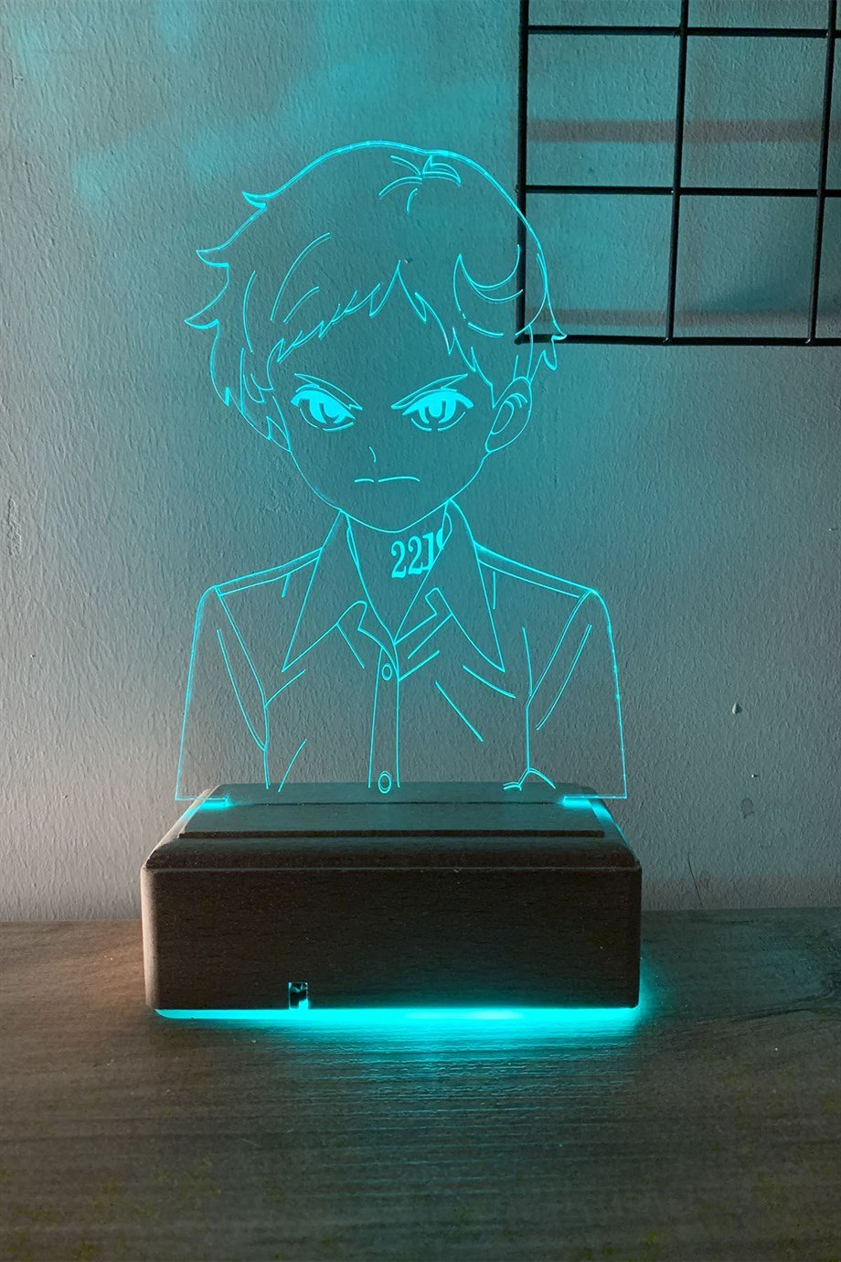 The Promised Neverland 22194 Norman 16 Renk Gece Lambası