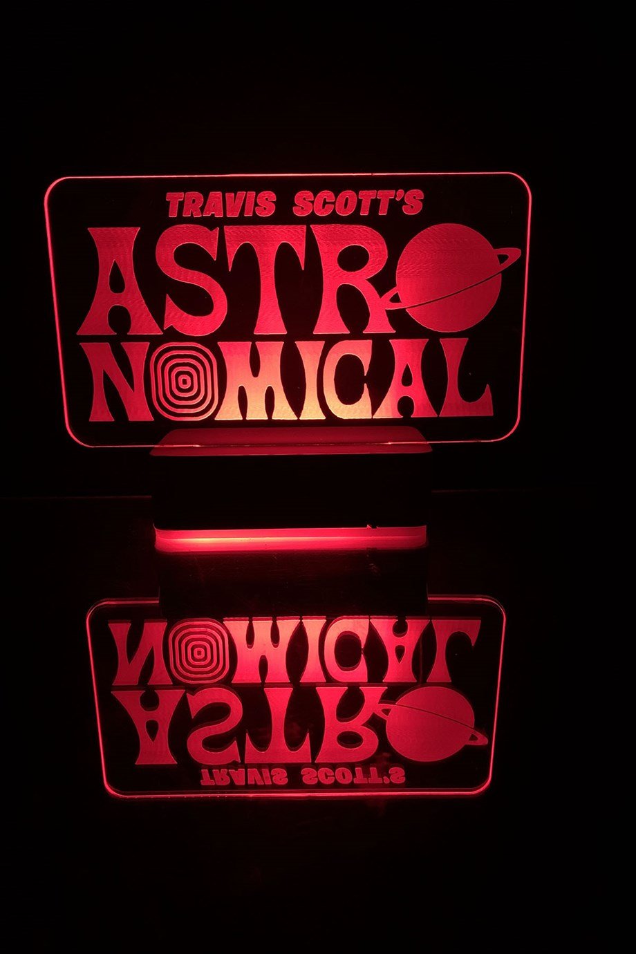 Travis Scott Astro Nomical 16 Renk Gece Lambası