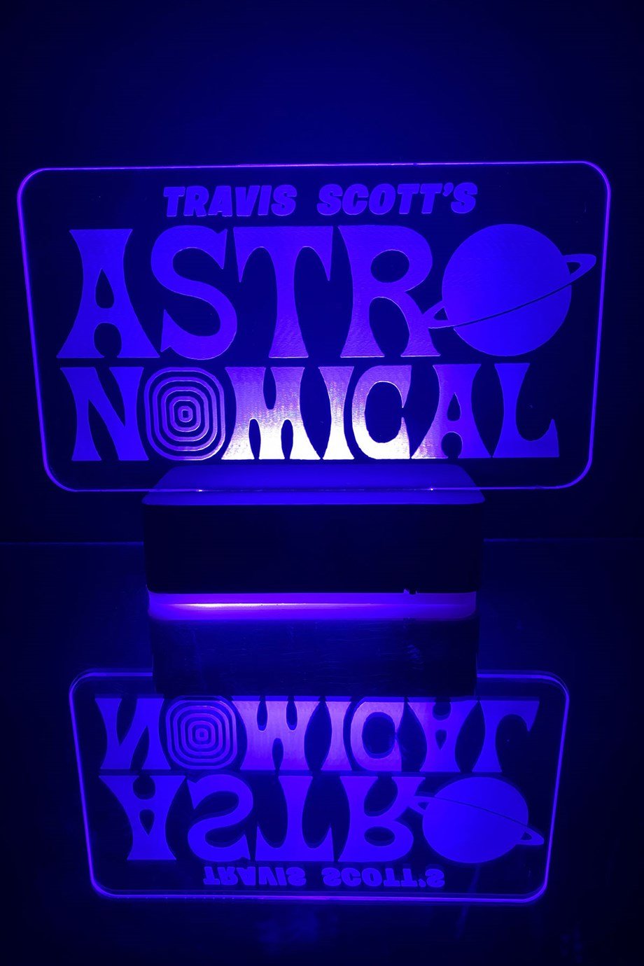 Travis Scott Astro Nomical 16 Renk Gece Lambası