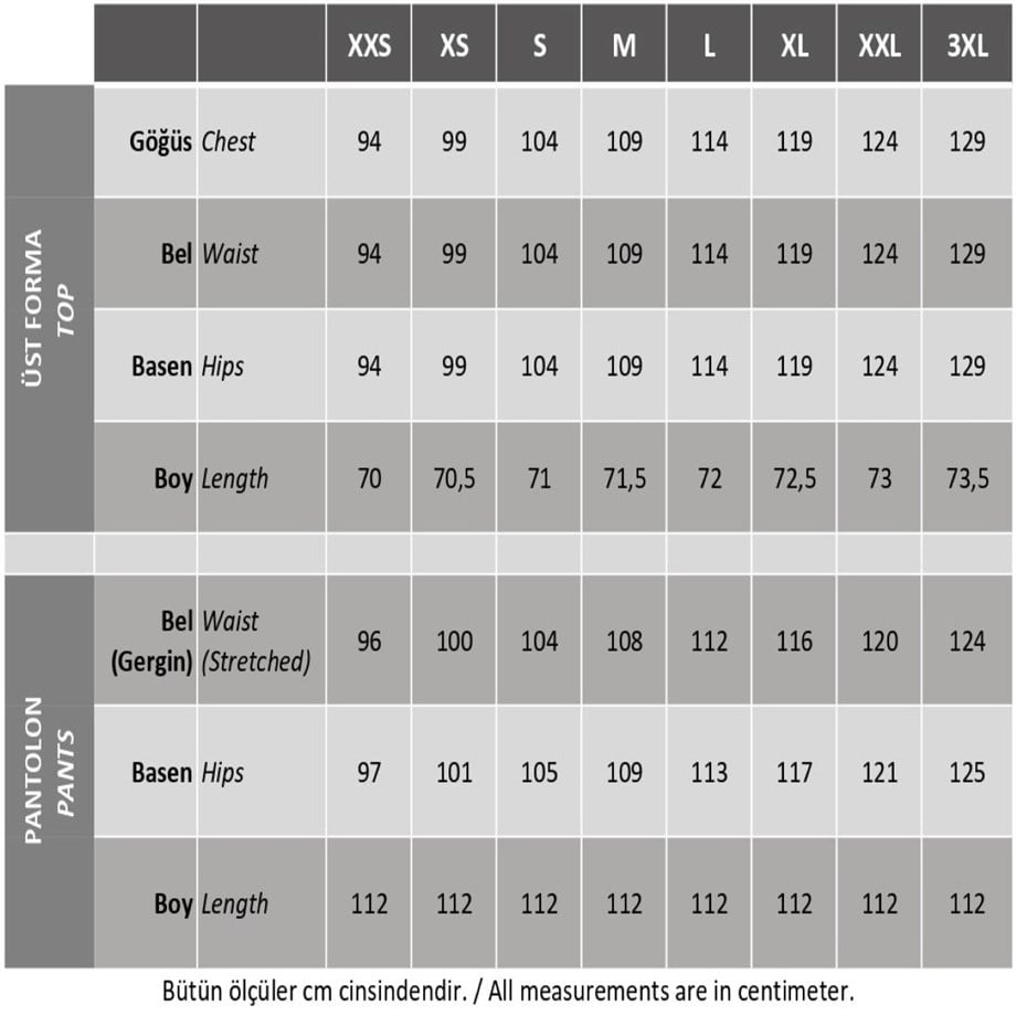 TerryCotton Basic - Doktor Hemşire Forma Takımı (UNISEX), Leylak