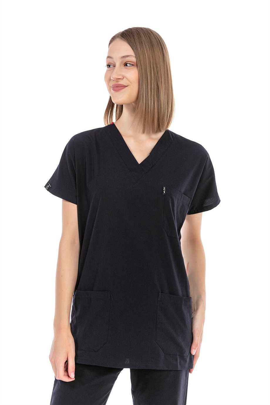 UltraLycra Basic - Doktor Hemşire Forma Takımı (UNISEX), Lacivert