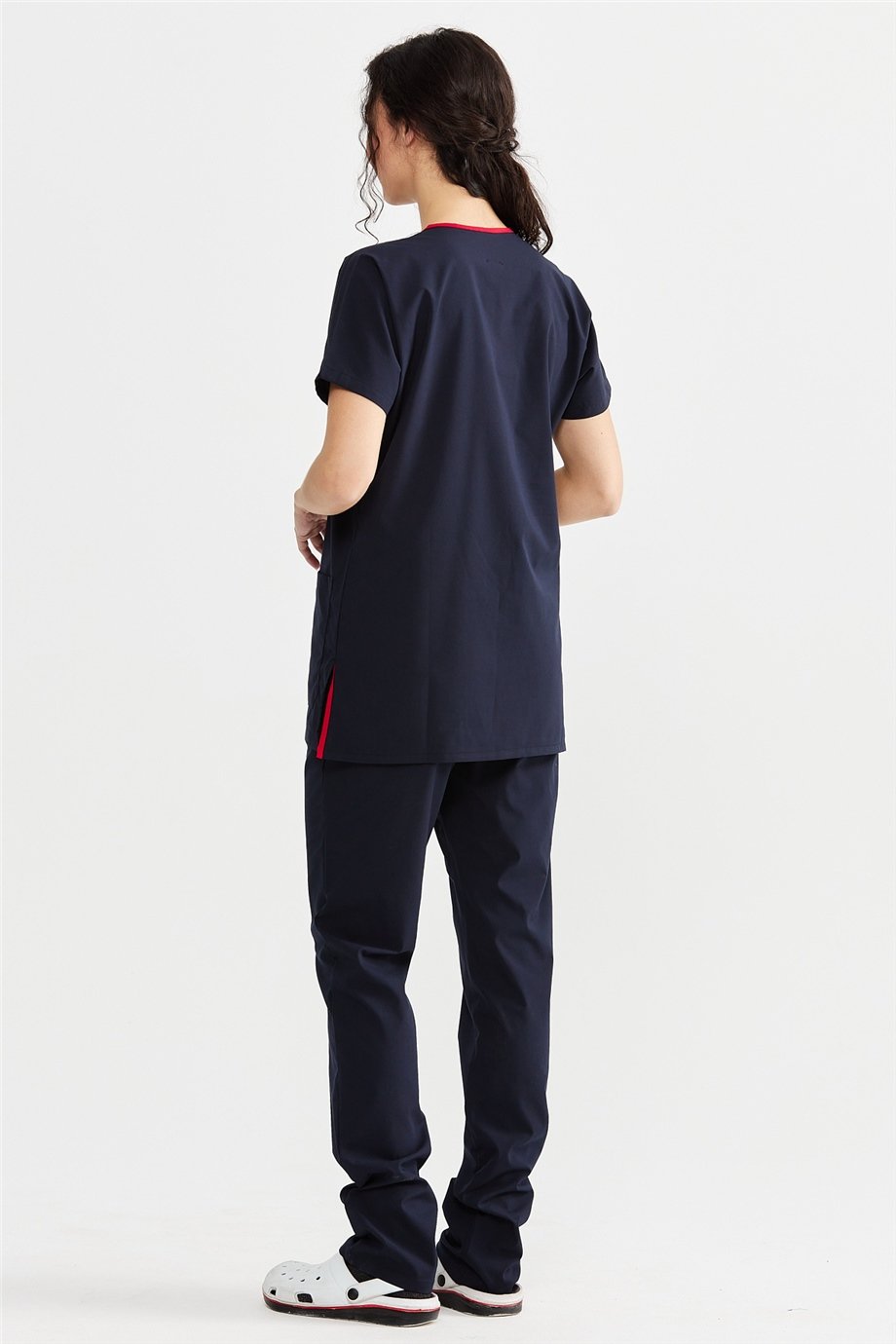 UltraLycra Basic - Doktor Hemşire Forma Takımı (UNISEX), Lacivert