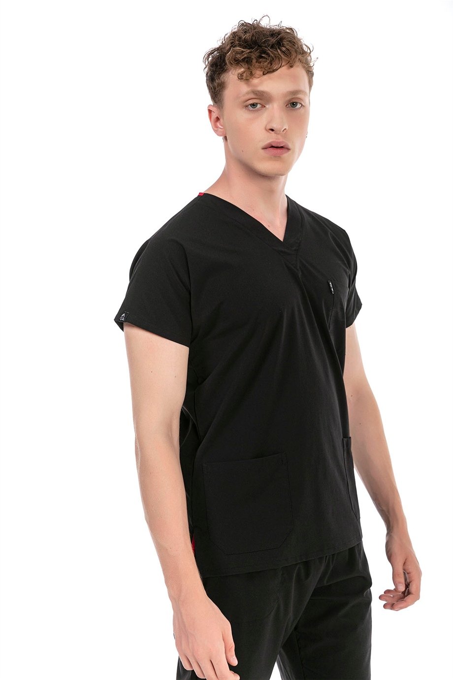 UltraLycra Basic - Tek Üst Forma (UNISEX), Siyah