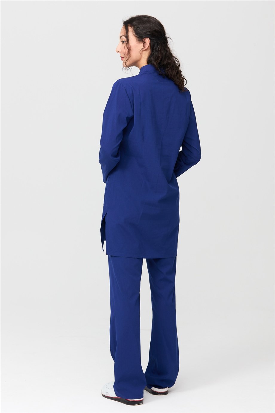UltraLycra Modest - Doktor Hemşire Forma Takımı, Saks