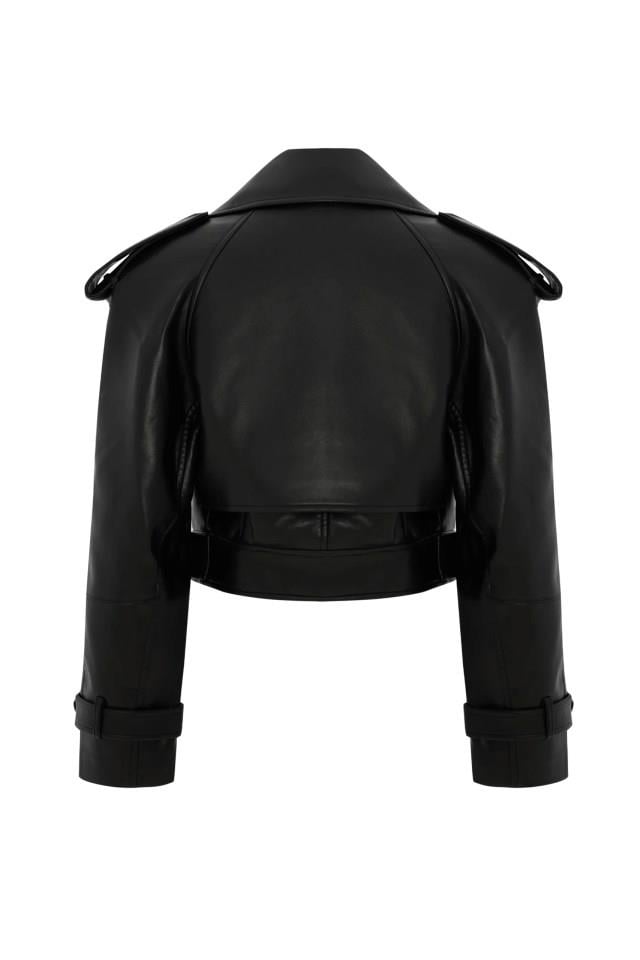 ARCHIEVETFS BIKER DERI CEKET BLACK