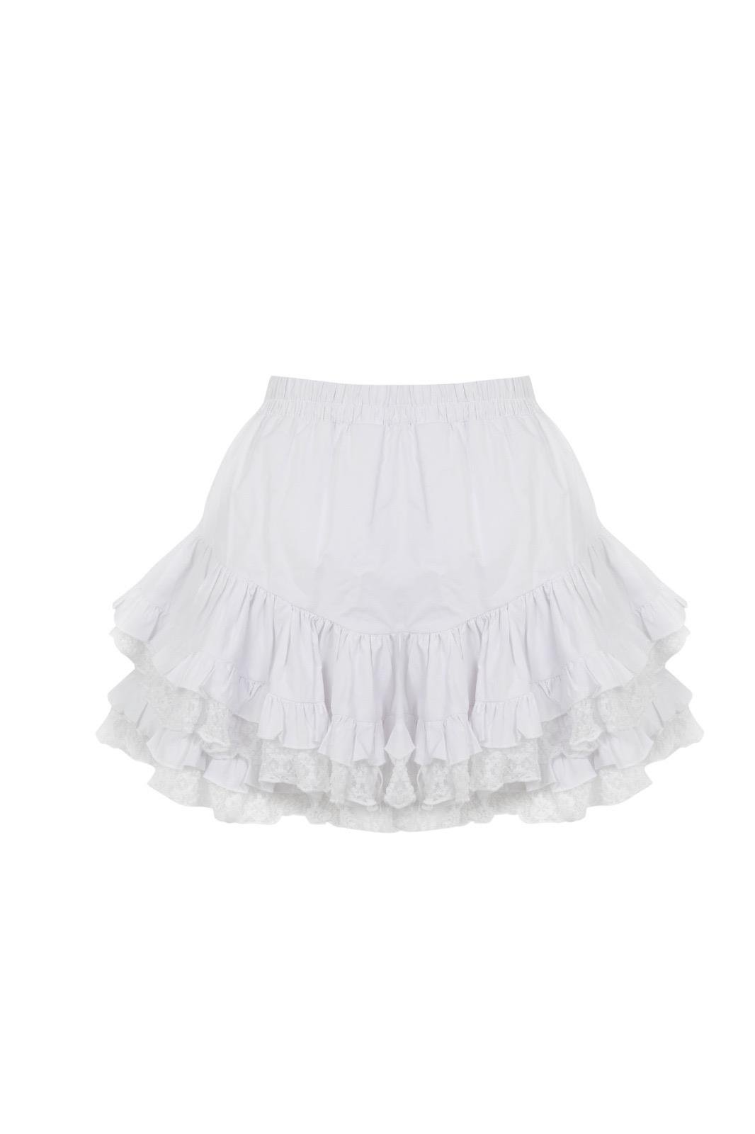 LA SARTAIsla Bonita Skirt White