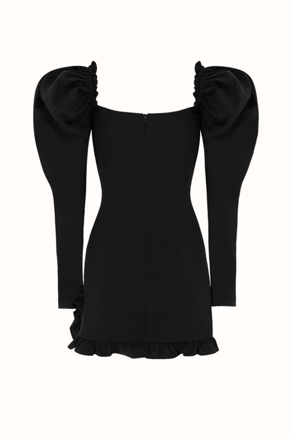 NaiaRHIA DRESS / BLACK COTTON
