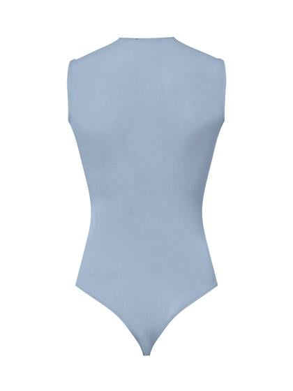 RivusÇıtçıtlı Kolsuz İkonik Body - Mavi