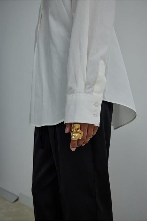 SUUDBeyaz Oversize Poplin Gömlek