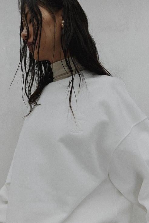SUUDEkru Logolu Oversize Sweat