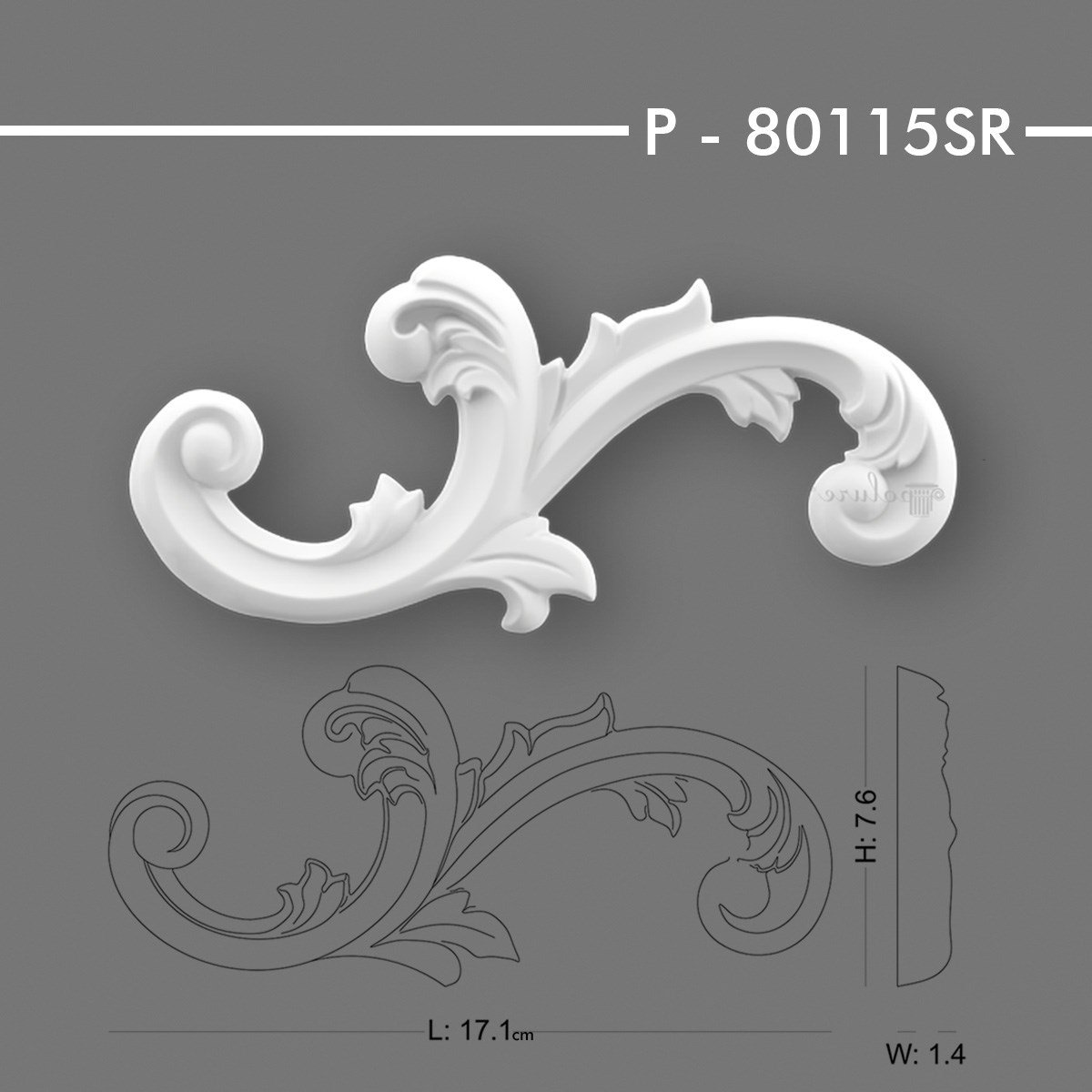 P-80115SR Süsleme