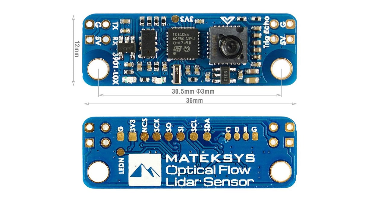 ELEKTRONİK EKİPMANLARMATEKSYS Mateksys Optical Flow 3901-L0X
