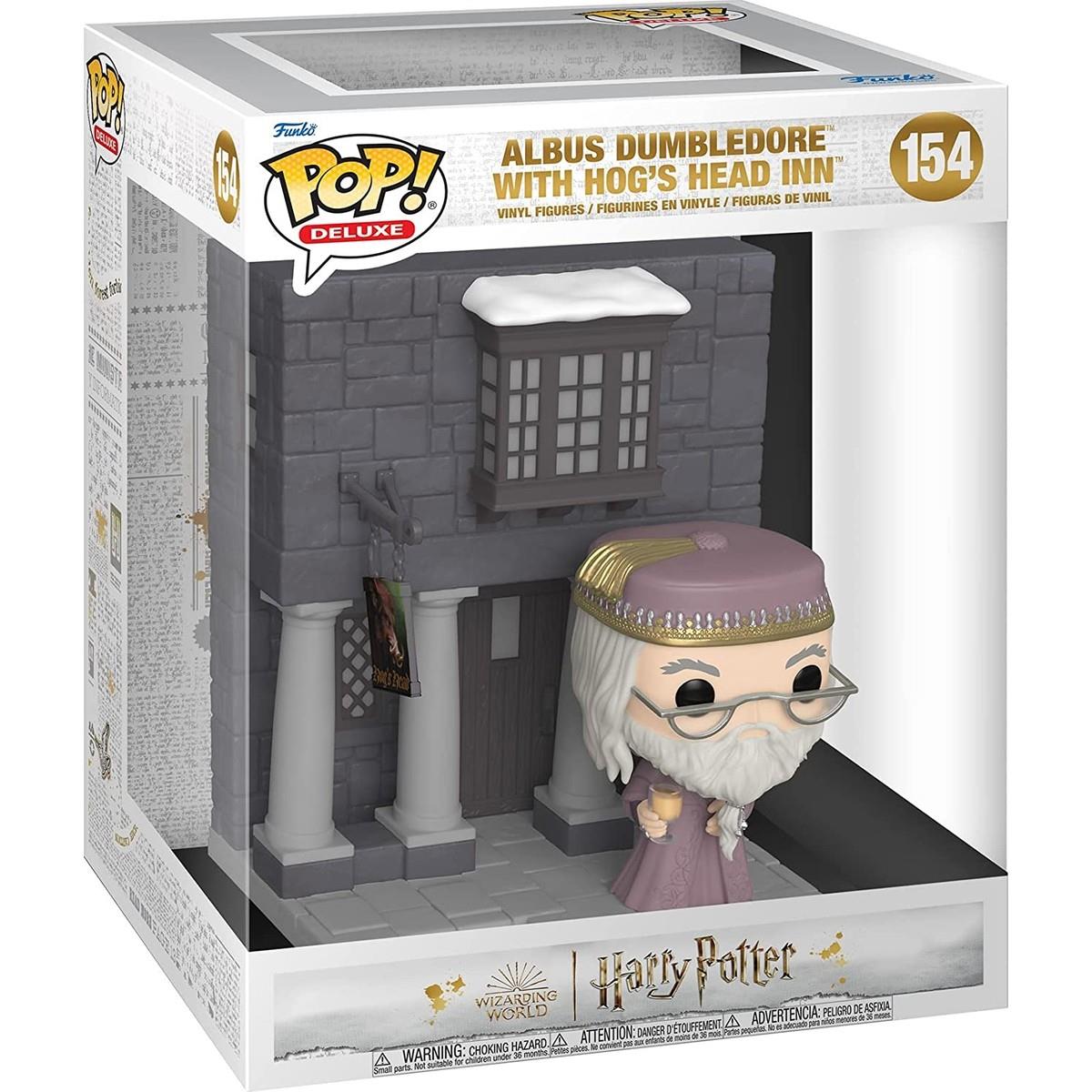 Funko POP Deluxe Harry Potter Albus Dumbledore With Hog's Head Inn Figür