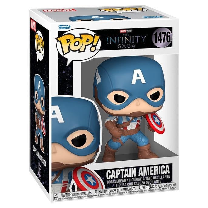 Funko POP Marvel: Captain America with Helmet (The First Avenger)