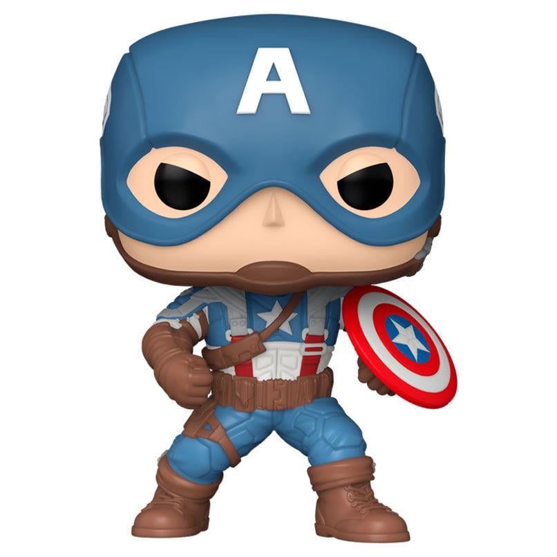 Funko POP Marvel: Captain America with Helmet (The First Avenger)