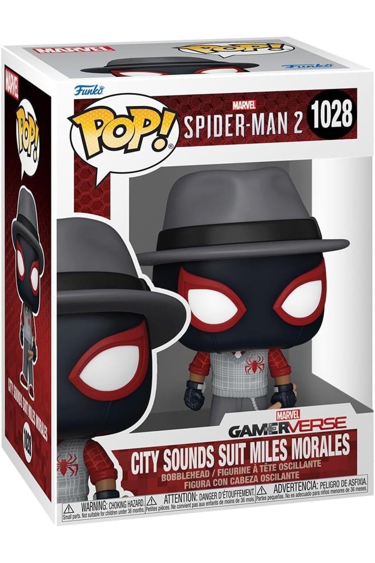 Funko Pop Marvel Spider Man 2 Game Verse - City Sounds Suit Miles Morales No:1028