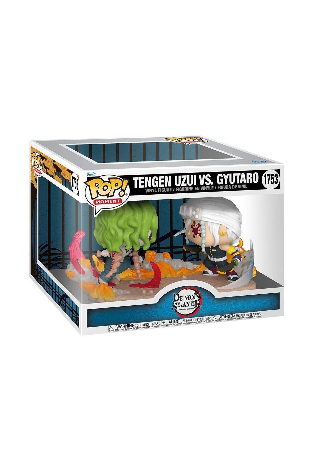 Funko Pop Moment Demon Slayer - Tengen Uzui Vs Gyutaro No:1753