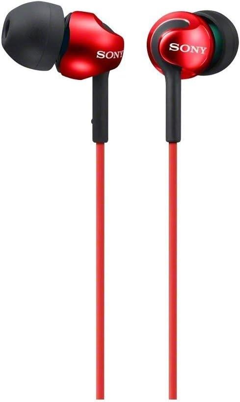 Sony MDR-EX110LPR kulak içi kulaklık Kırmızı
