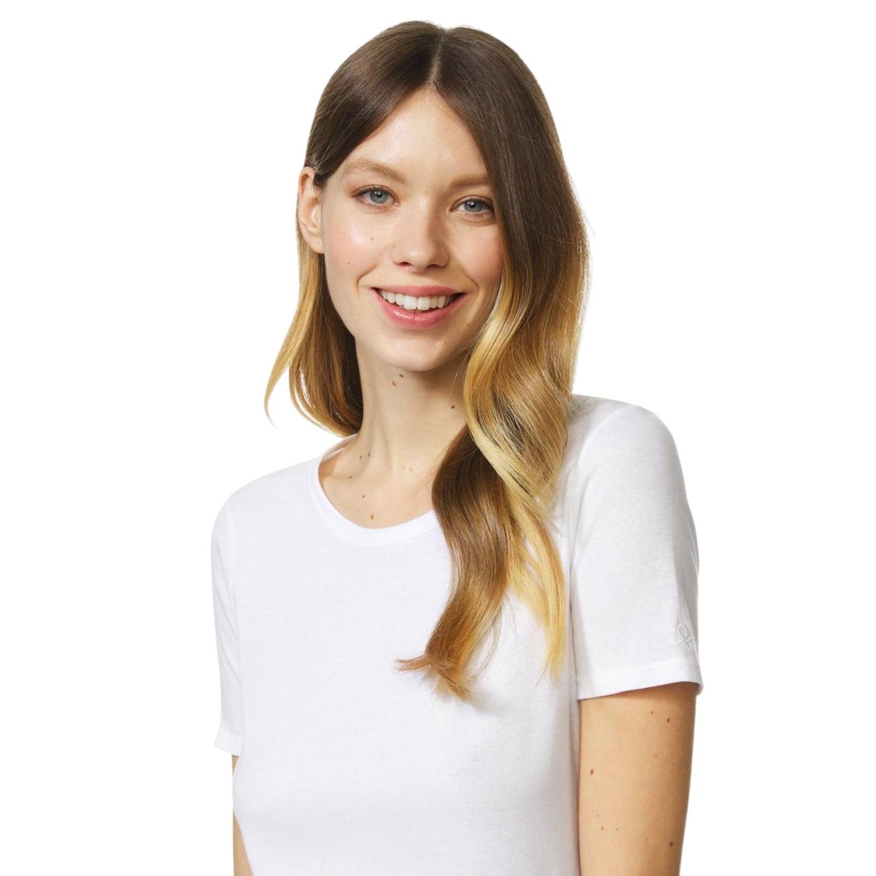  Basic Kısa Kollu Bisiklet Yaka T-Shirt
