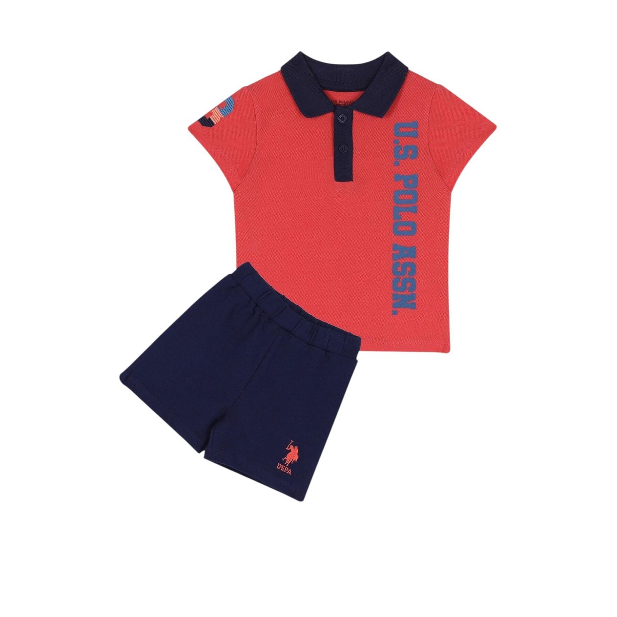  Bebek Polo Yaka T-shirt Takım