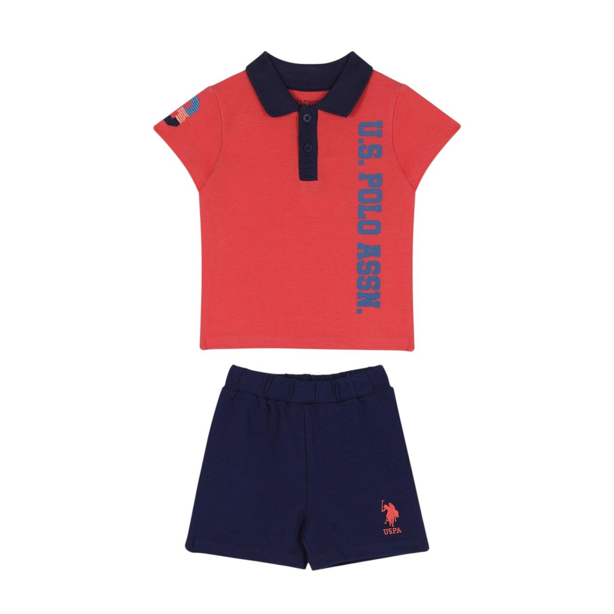 Bebek Polo Yaka T-shirt Takım
