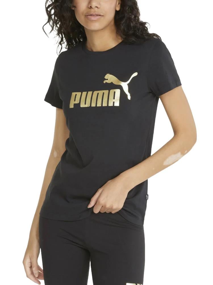  Metallic Logo Tee Kadın T-shirt