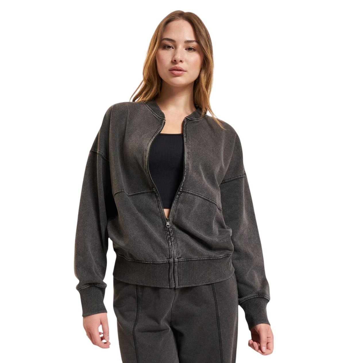 Kadın Fermuarlı Sweatshirt 15333986