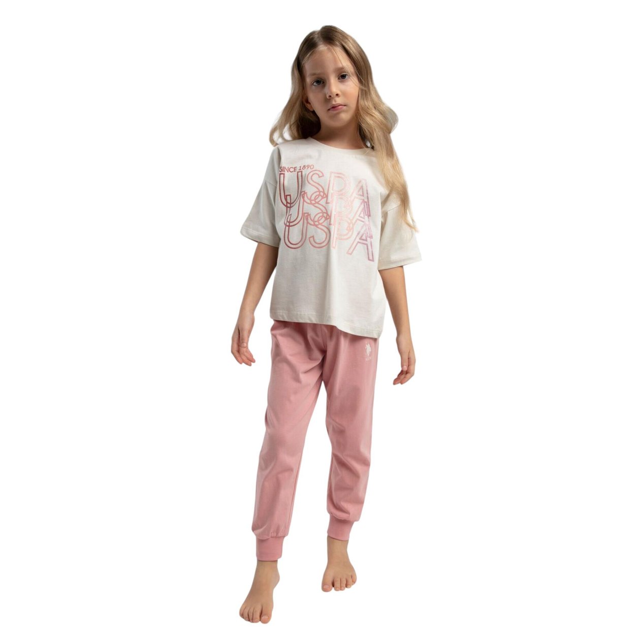 Kız Çocuk Kısa Kol Pijama Takım