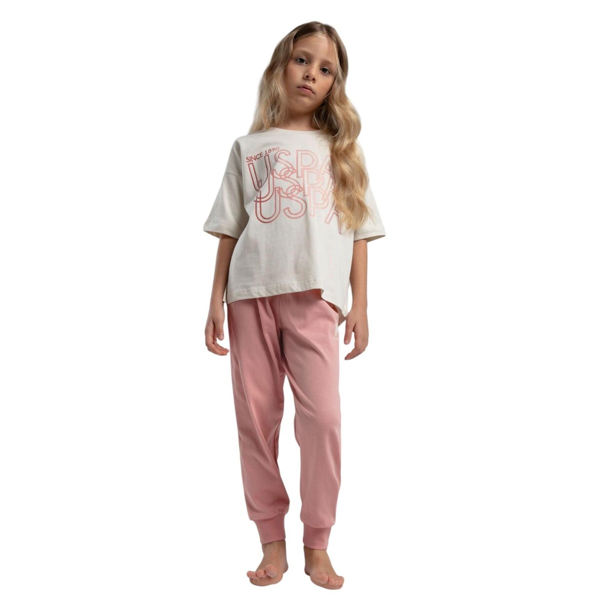 Kız Çocuk Kısa Kol Pijama Takım