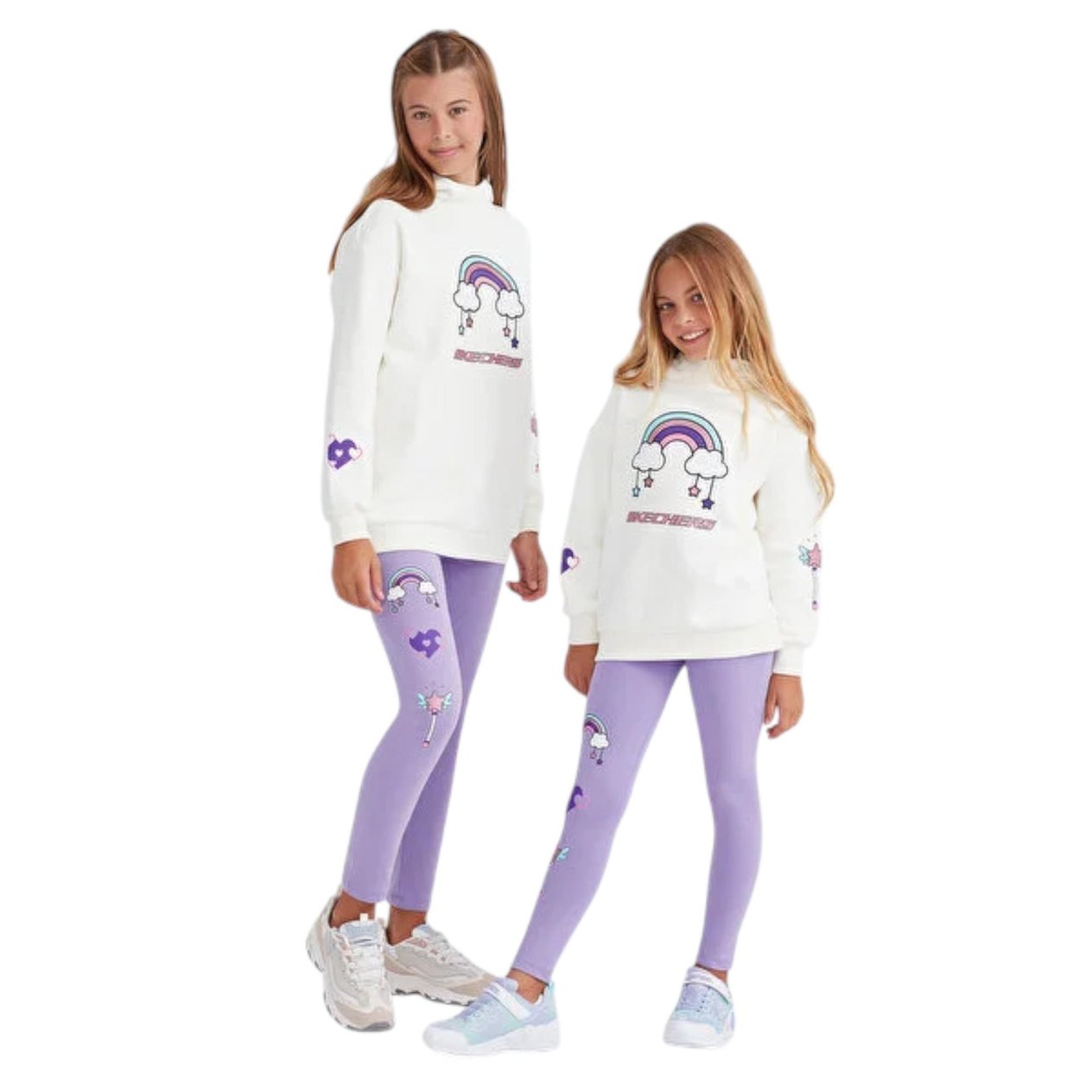 Kız Çocuk Offwhite Eşofman Takımı
