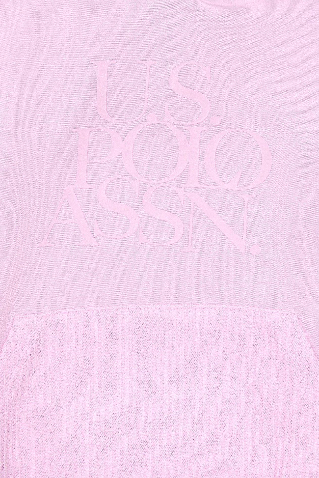 Kız Çocuk Pembe Kapüşonlu Sweatshirt