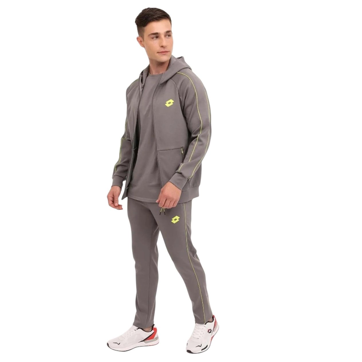 M-yınkas Hoodie Eşofman Üstü Erkek Ceket Füme