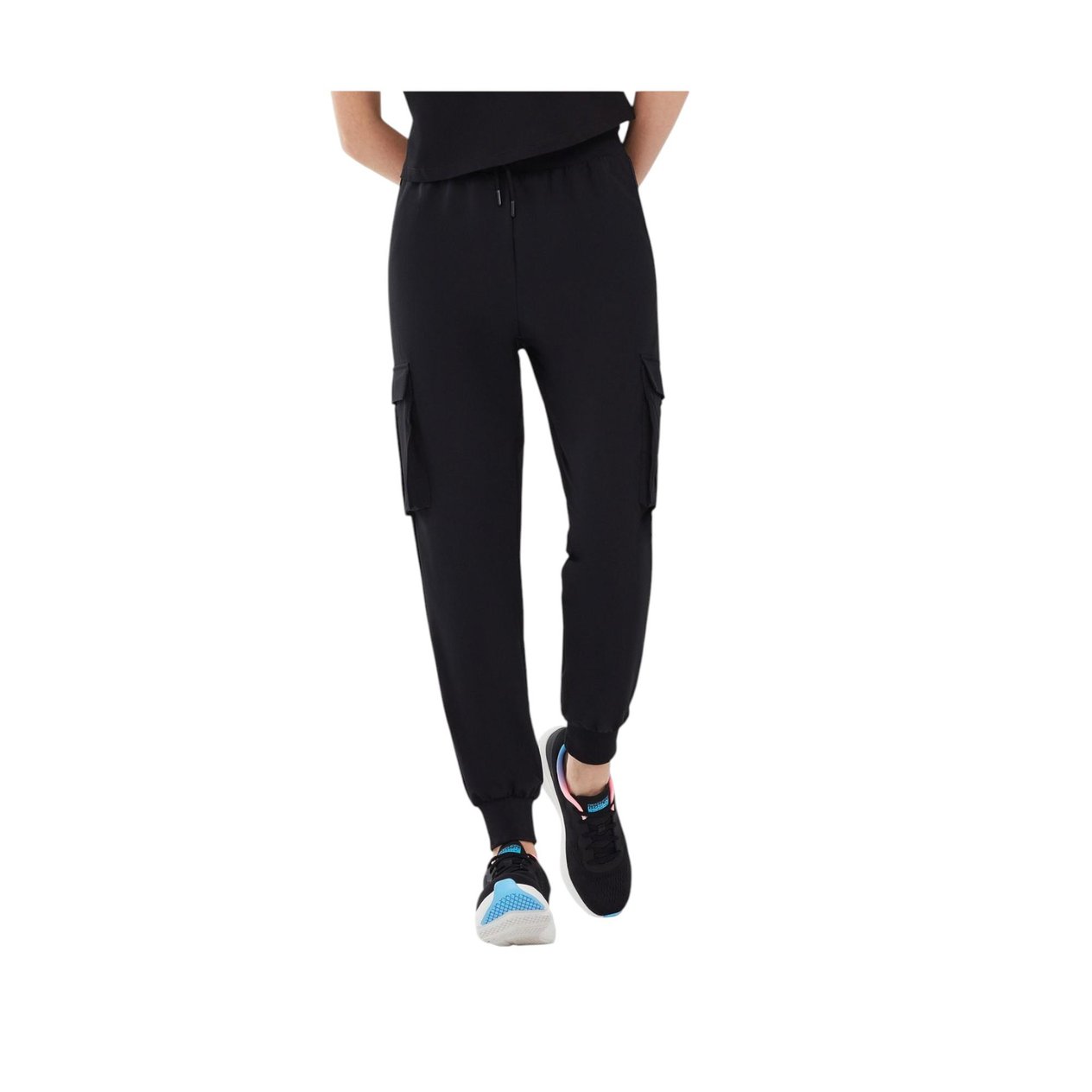 Micro Collection W Jogger Woven Pant Kadın Siyah Eşofman Altı S222169-001