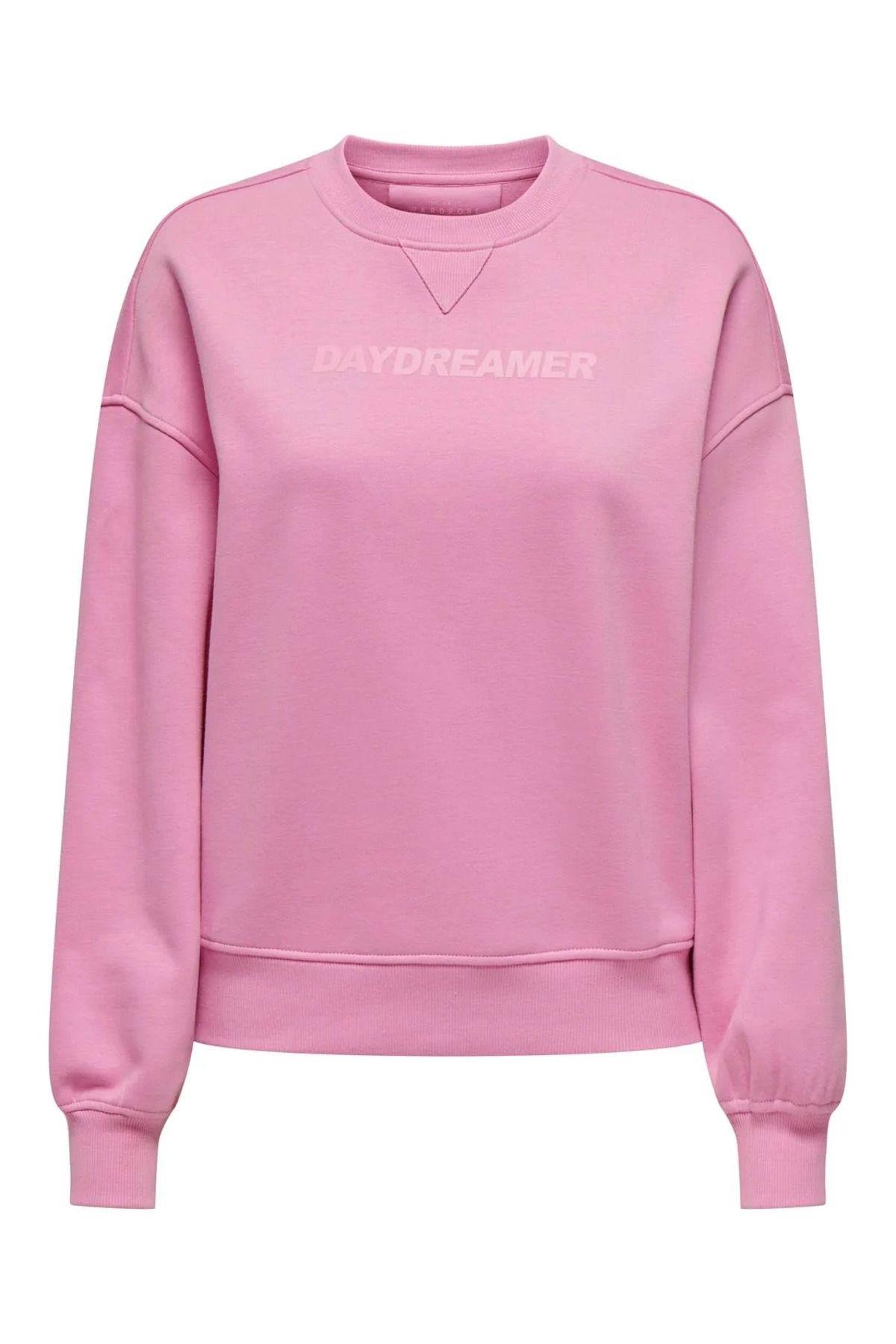 Only ONLSOFIA L/S WORD O-NECK KADIN SWEATSHIRT