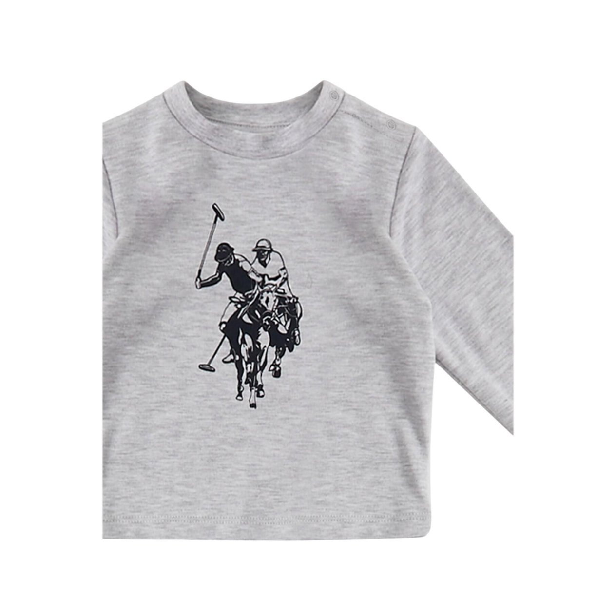 U.S. Polo Assn Kırmızı Kanguru Cep Detay Garnili Bebek 3Lü Takım