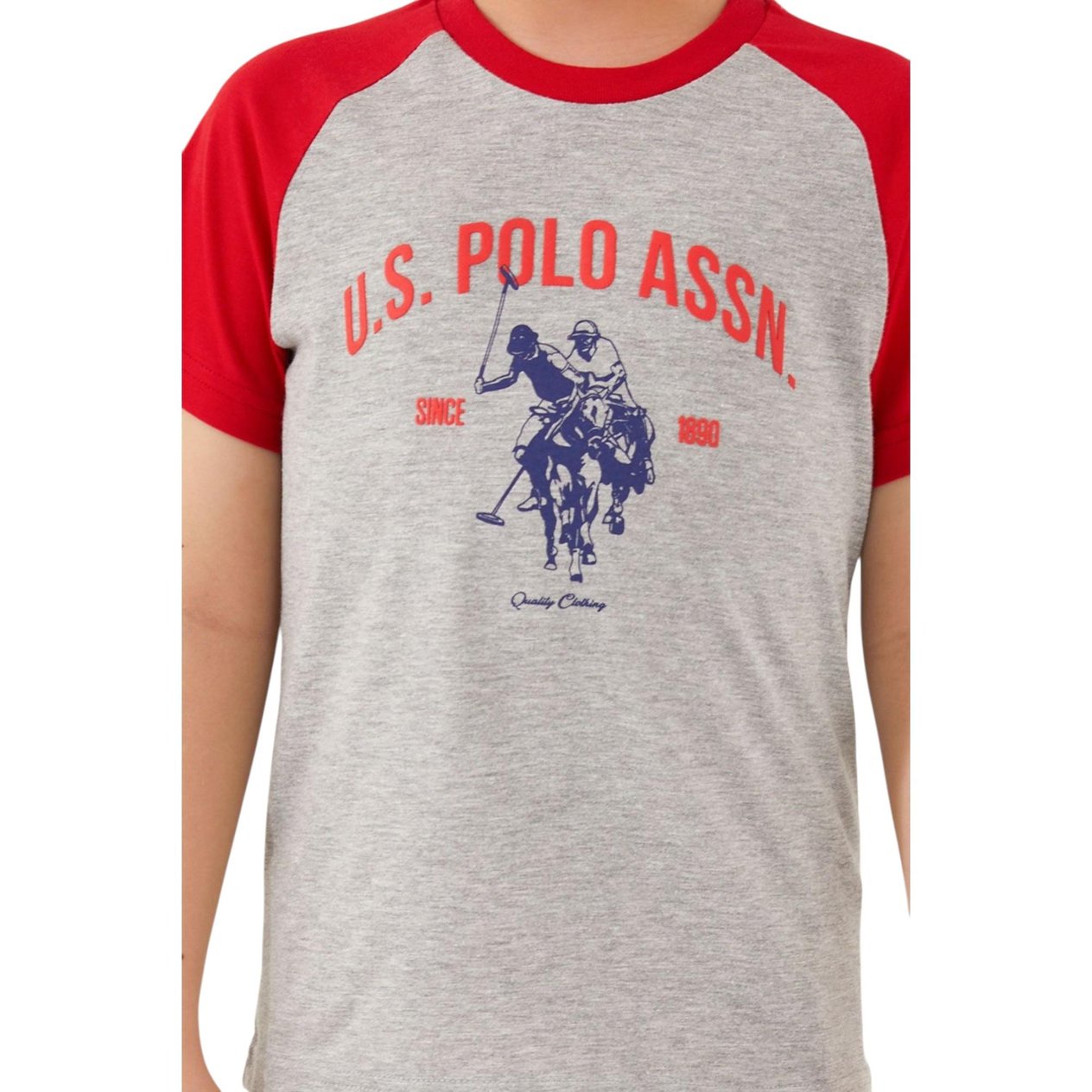 U.s. Polo Assn Silky Natural Erkek Çocuk Bermuda Takım