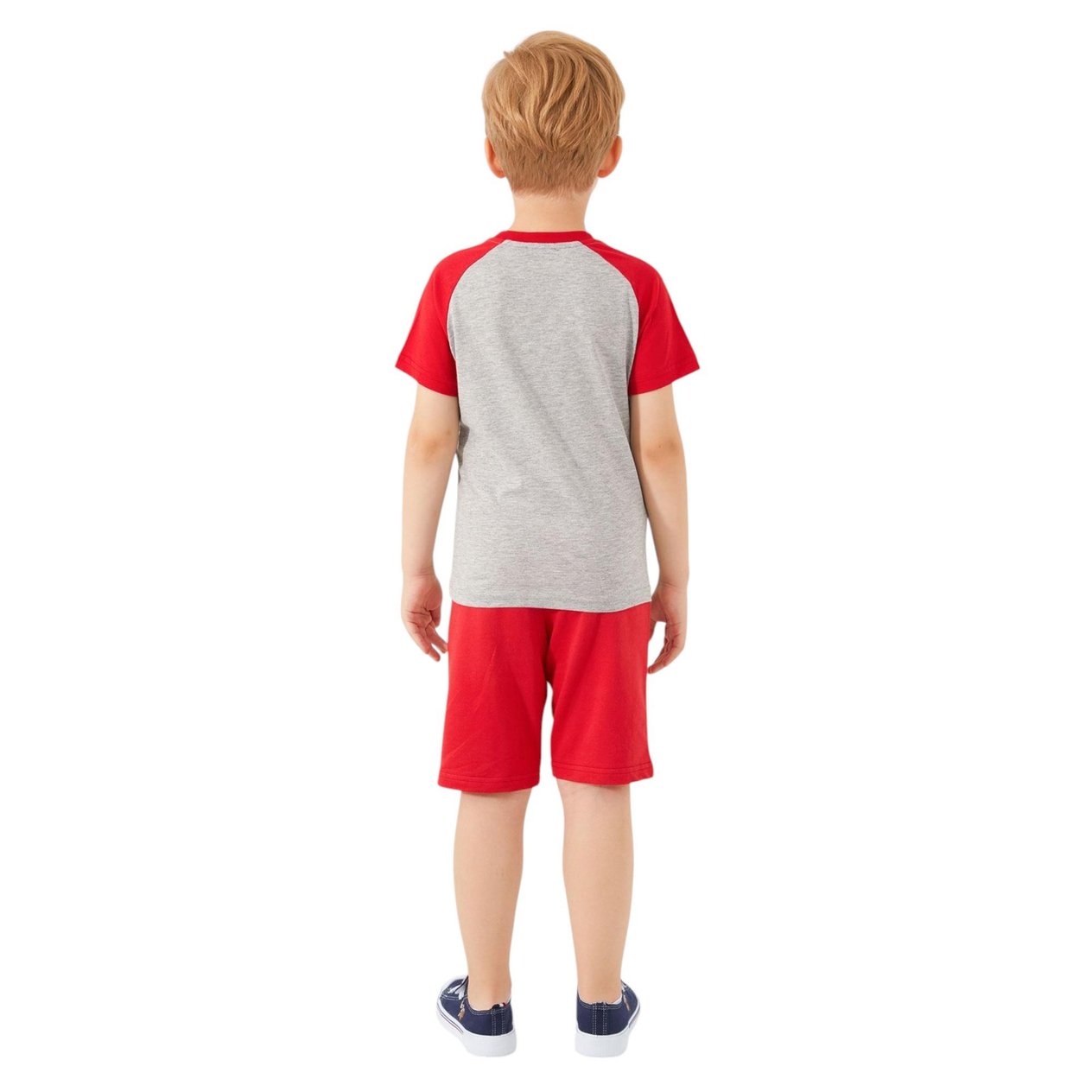 U.s. Polo Assn Silky Natural Erkek Çocuk Bermuda Takım